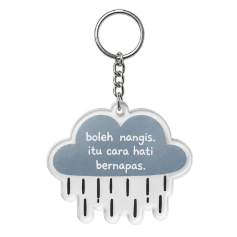 KEYCHAIN ACRYLIC CLOUD